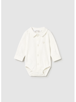 MAYORAL NEWBORN BODY DLA CHŁOPCA KREM KOŁNIERZYK  3020