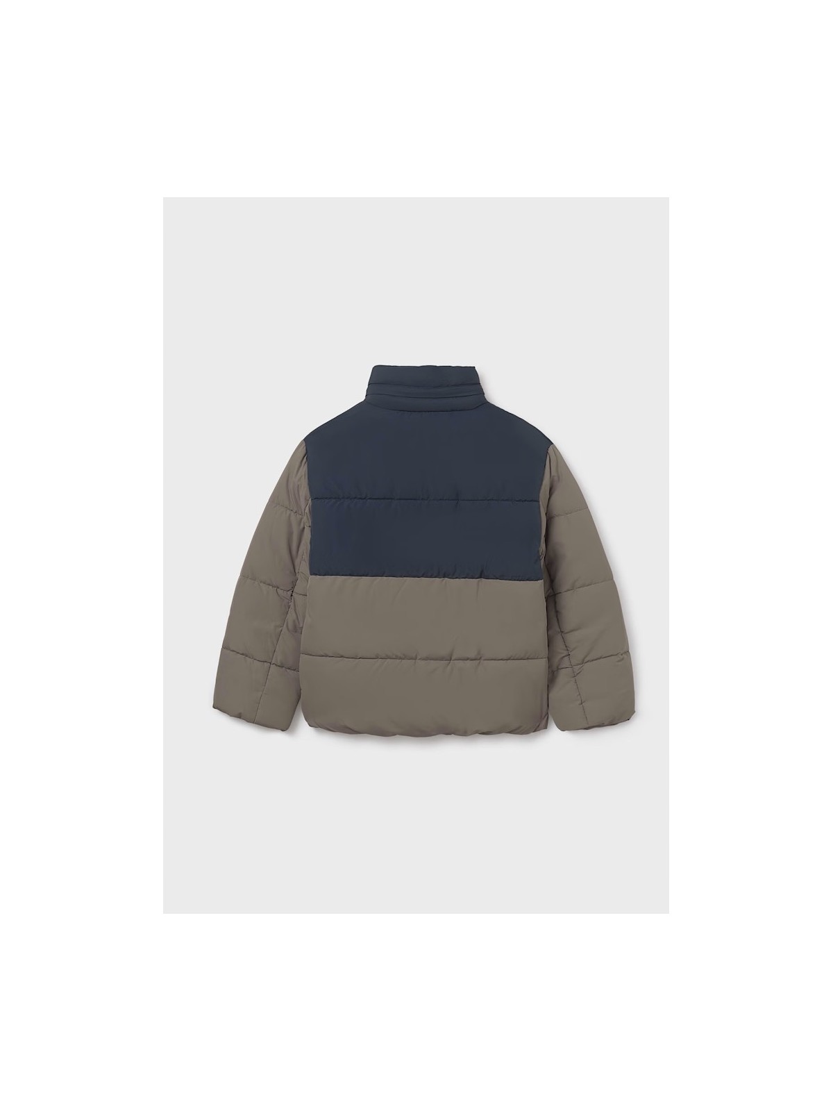 MAYORAL NUKUTAVAKE KURTKA CHŁOPIĘCA ZIMOWA BEŻOWO GRANATOWA 7414