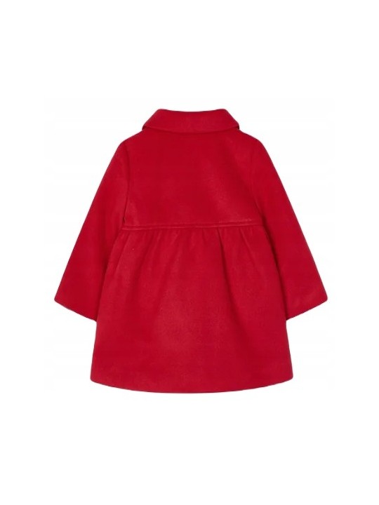 MAYORAL PŁASZCZ DLA DZIEWCZYNKI CZERWONY  4482/77