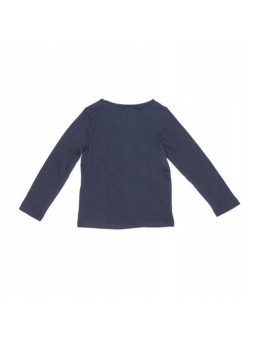 GUESS BLUZKA KOSZULKA DLA DZEWCZYNKI GRANAT SREBRNY NAPIS A73I05K5M20-C709