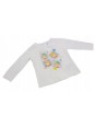 MAYORAL BLUZKA  DZIEWCZYNKA BABY KREMOWA NADRUK  PIESKI 2057/82