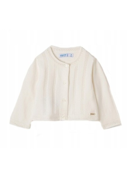 MAYORAL BABY SWETEREK BOLERKO KREM DLA DZIEWCZYNKI SWETER003