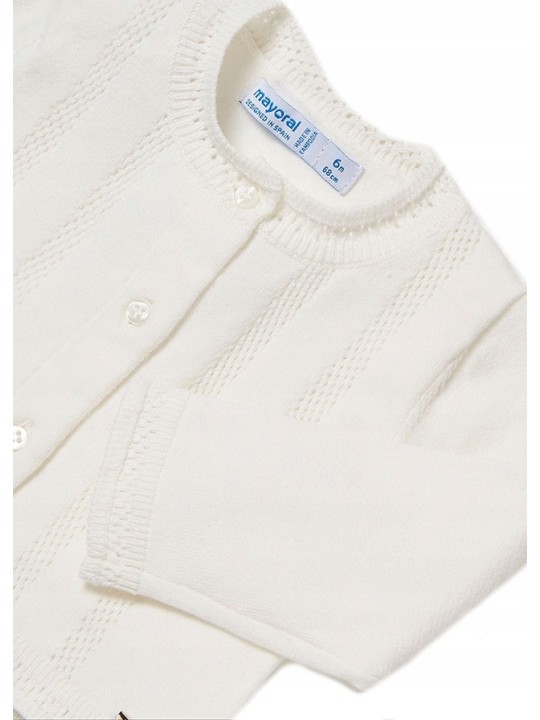 MAYORAL BABY SWETEREK BOLERKO KREM DLA DZIEWCZYNKI SWETER003