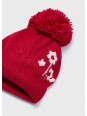 MAYORAL KOMPLET CZAPKA SZAL RĘKAWICZKI CZERWONY  10110/72